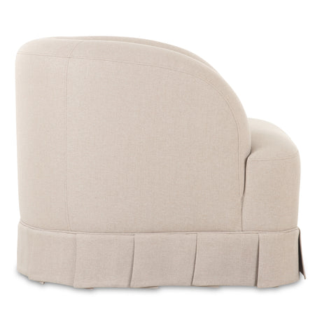 Maren Beige Swivel Chair - Ornate Home