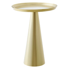 Maren Brass Round Side Table - Ornate Home