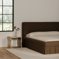 Maren Brown Queen Bed - Ornate Home