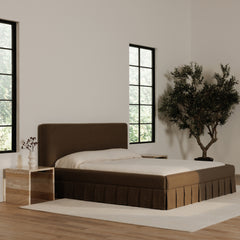 Maren Brown Queen Bed - Ornate Home