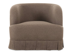 Maren Brown Swivel Chair - Ornate Home