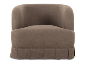 Maren Brown Swivel Chair - Ornate Home
