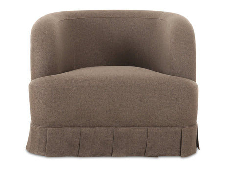 Maren Brown Swivel Chair - Ornate Home