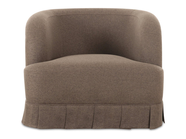 Maren Brown Swivel Chair - Ornate Home