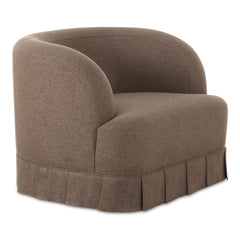 Maren Brown Swivel Chair - Ornate Home