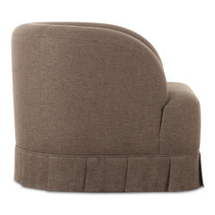 Maren Brown Swivel Chair - Ornate Home