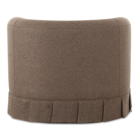 Maren Brown Swivel Chair - Ornate Home