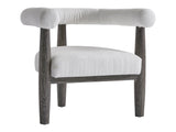 Maren Smoked Truffle/White/Cream Outdoor Chair - Ornate Home