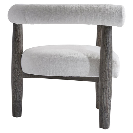 Maren Smoked Truffle/White/Cream Outdoor Chair - Ornate Home