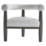 Maren Smoked Truffle/White/Cream Outdoor Chair - Ornate Home