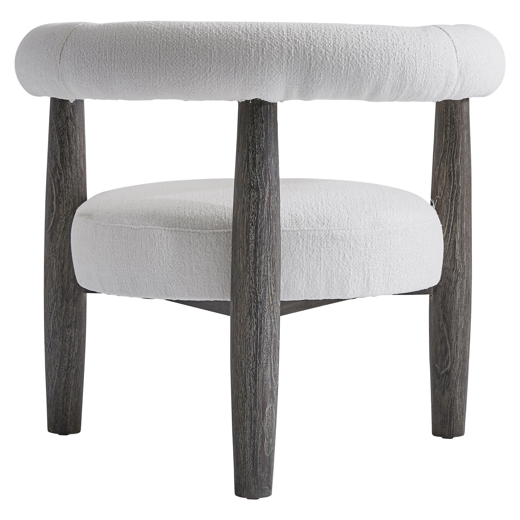 Maren Smoked Truffle/White/Cream Outdoor Chair - Ornate Home