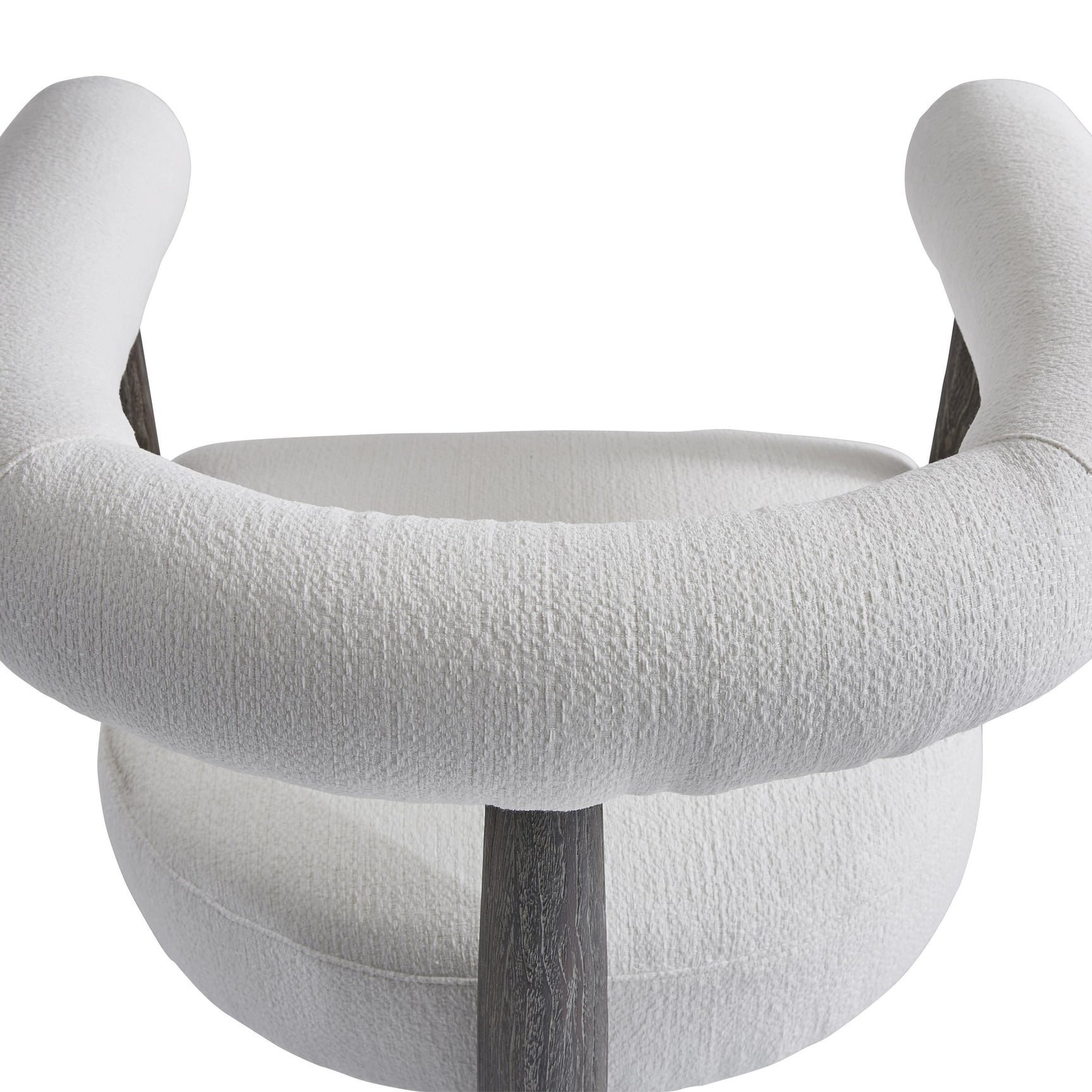 Maren Smoked Truffle/White/Cream Outdoor Chair - Ornate Home