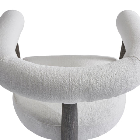 Maren Smoked Truffle/White/Cream Outdoor Chair - Ornate Home