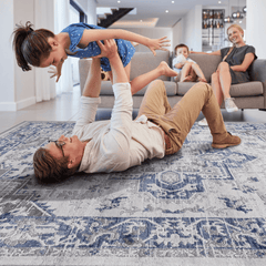 Marfi Non-Shedding Indoor Area Rug 5' x 7' - Ornate Home