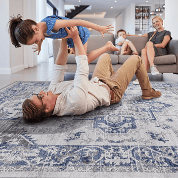 Marfi Non-Shedding Indoor Area Rug 5' x 7' - Ornate Home