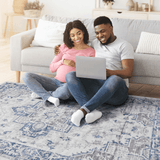 Marfi Non-Shedding Indoor Area Rug 5' x 7' - Ornate Home