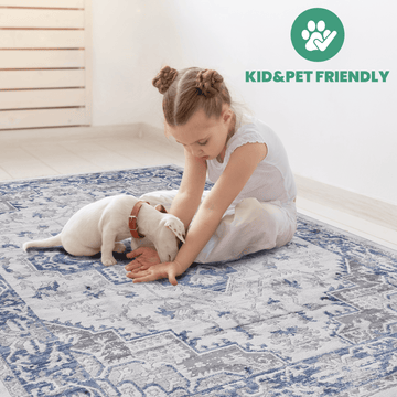 Marfi Non-Shedding Indoor Area Rug 5' x 7' - Ornate Home