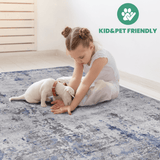 Marfi Non-Shedding Indoor Area Rug 5' x 7' - Ornate Home