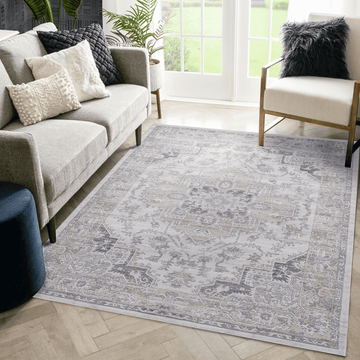 Marfi Non-Shedding Indoor Area Rug 5' x 7' - Ornate Home