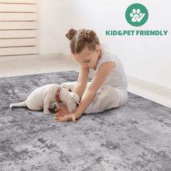 Marfi Non-Shedding Indoor Area Rug 5' x 7' - Ornate Home