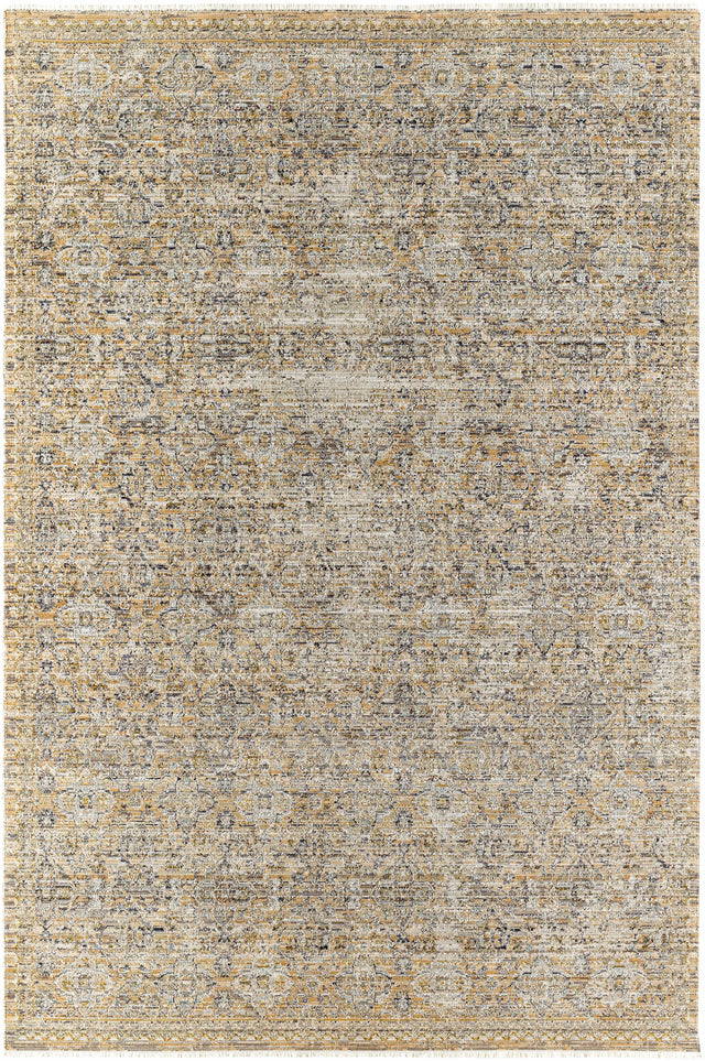 Margaret Beige & Blue Washable Outdoor Rug - Becki Owens x Livabliss - Clearance - Ornate Home