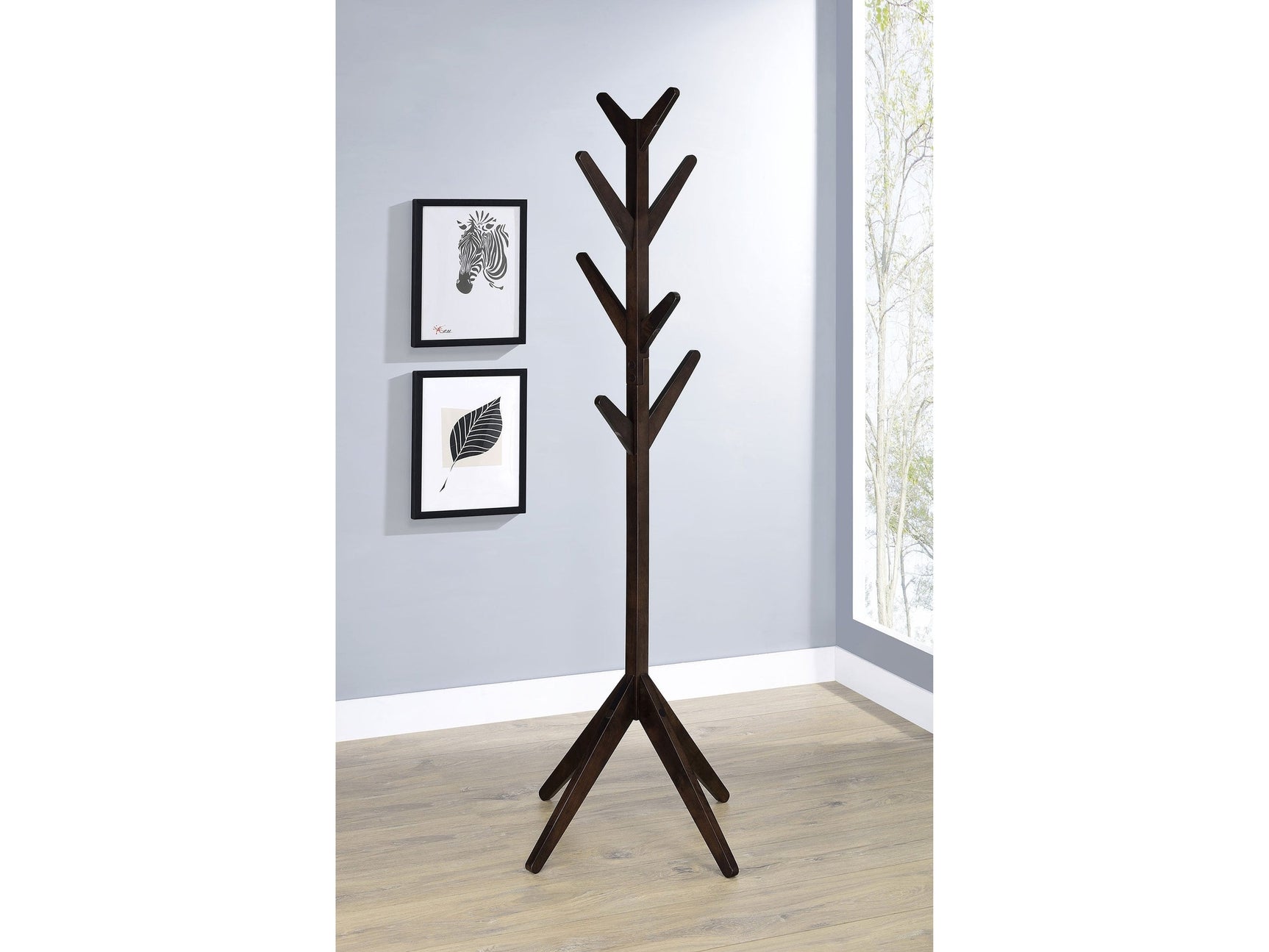 Margaret Cappuccino Coat Rack - Ornate Home