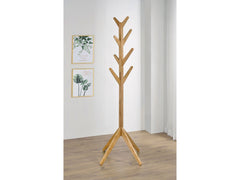 Margaret Natural Oak Coat Rack - Ornate Home