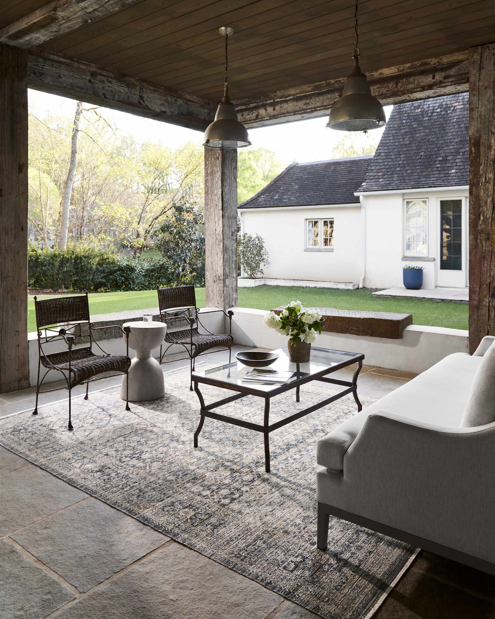 Margaret Outdoor Machine Woven Becki Owens x LIVABLISS BOMG-2308 Washable Area Rug - Ornate Home