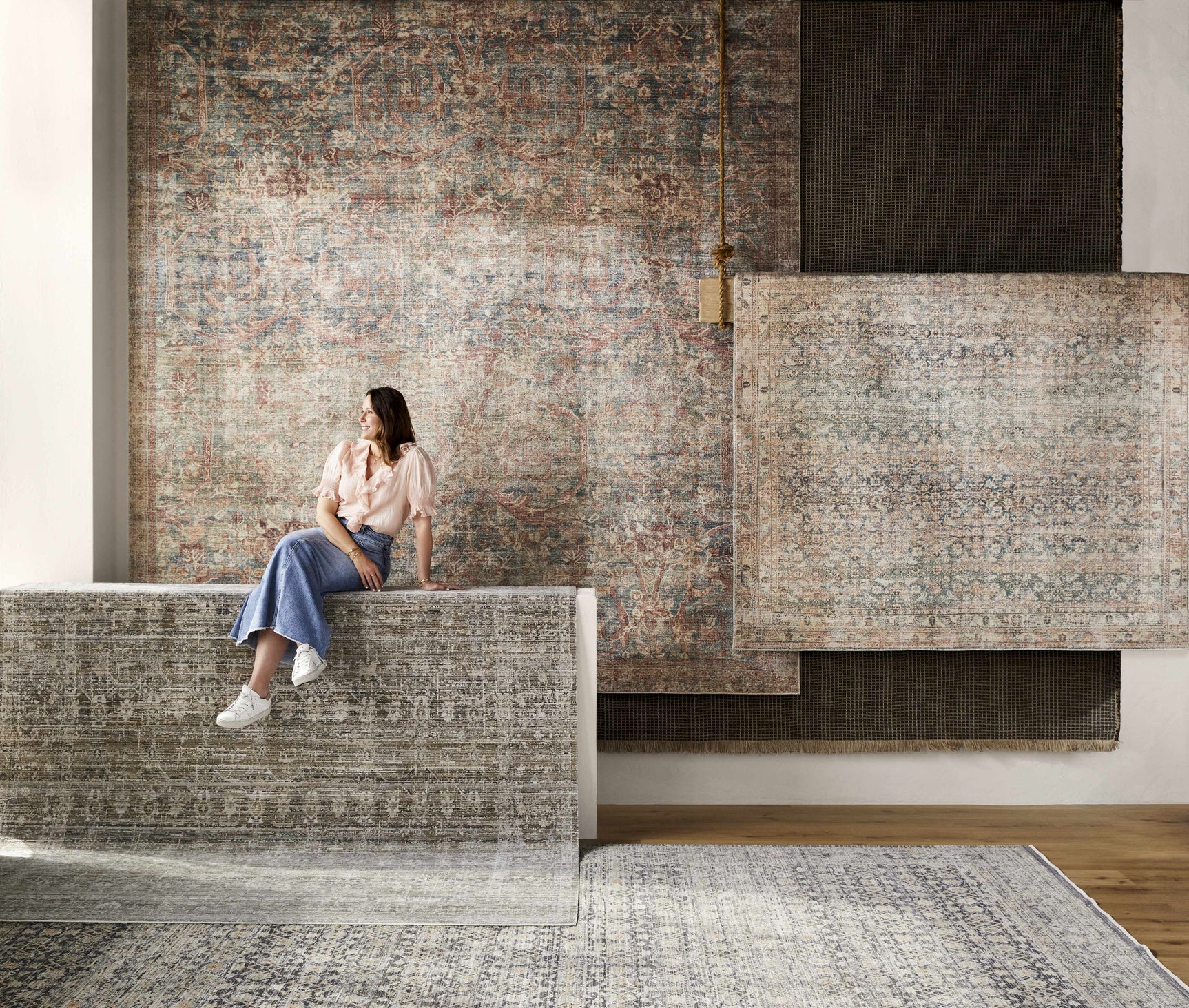 Margaret Outdoor Machine Woven Becki Owens x LIVABLISS BOMG-2311 Washable Area Rug - Ornate Home