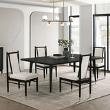 Margate Black Side Chair (Set of 2) - Ornate Home