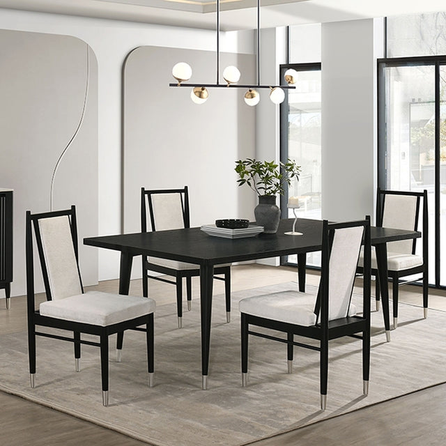 Margate Black Side Chair (Set of 2) - Ornate Home