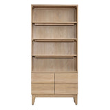 Margaux Natural Bookcase - Ornate Home