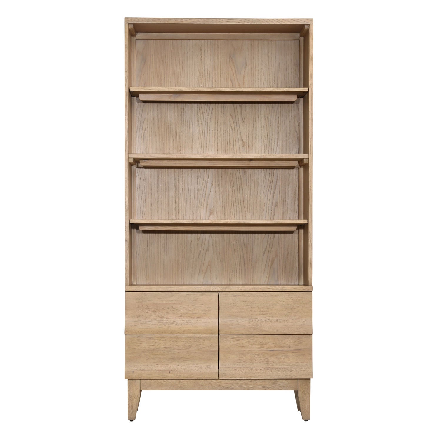 Margaux Natural Bookcase - Ornate Home