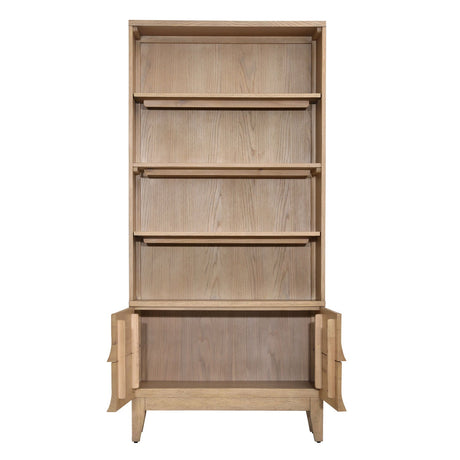 Margaux Natural Bookcase - Ornate Home