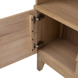 Margaux Natural Bookcase - Ornate Home