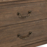 Margaux Toasted Chestnut 2-Drawer Nightstand