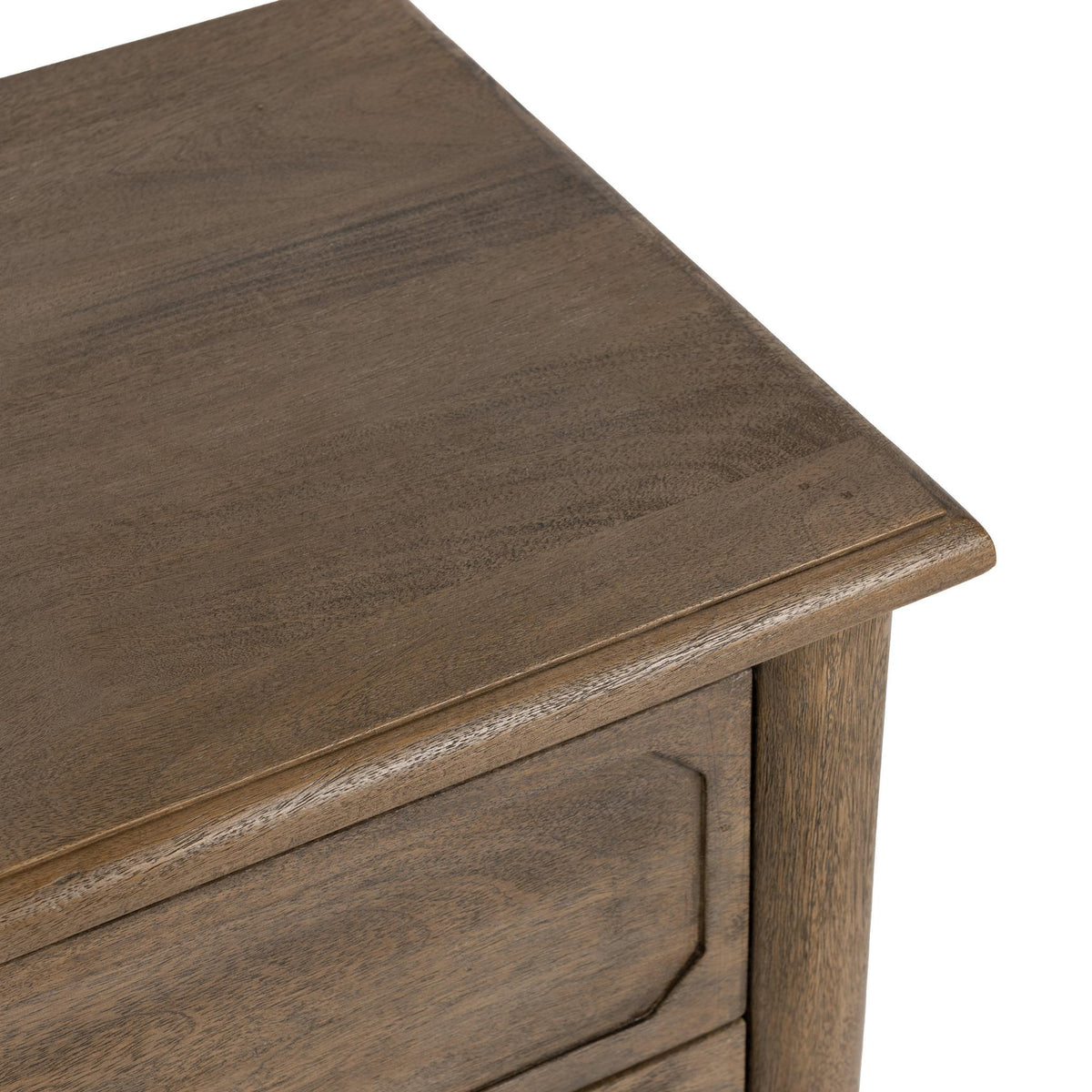 Margaux Toasted Chestnut 3-Drawer Nightstand
