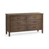 Margaux Toasted Chestnut 6-Drawer Dresser
