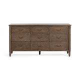 Margaux Toasted Chestnut 9-Drawer Dresser
