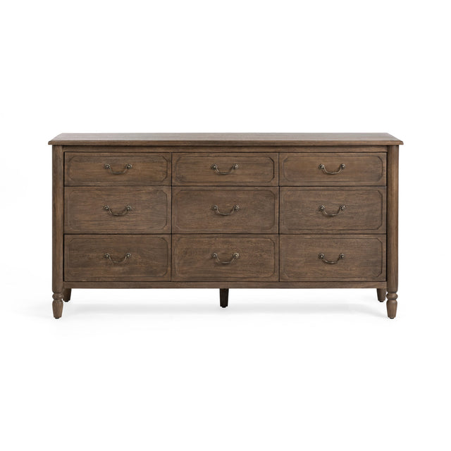 Margaux Toasted Chestnut 9-Drawer Dresser