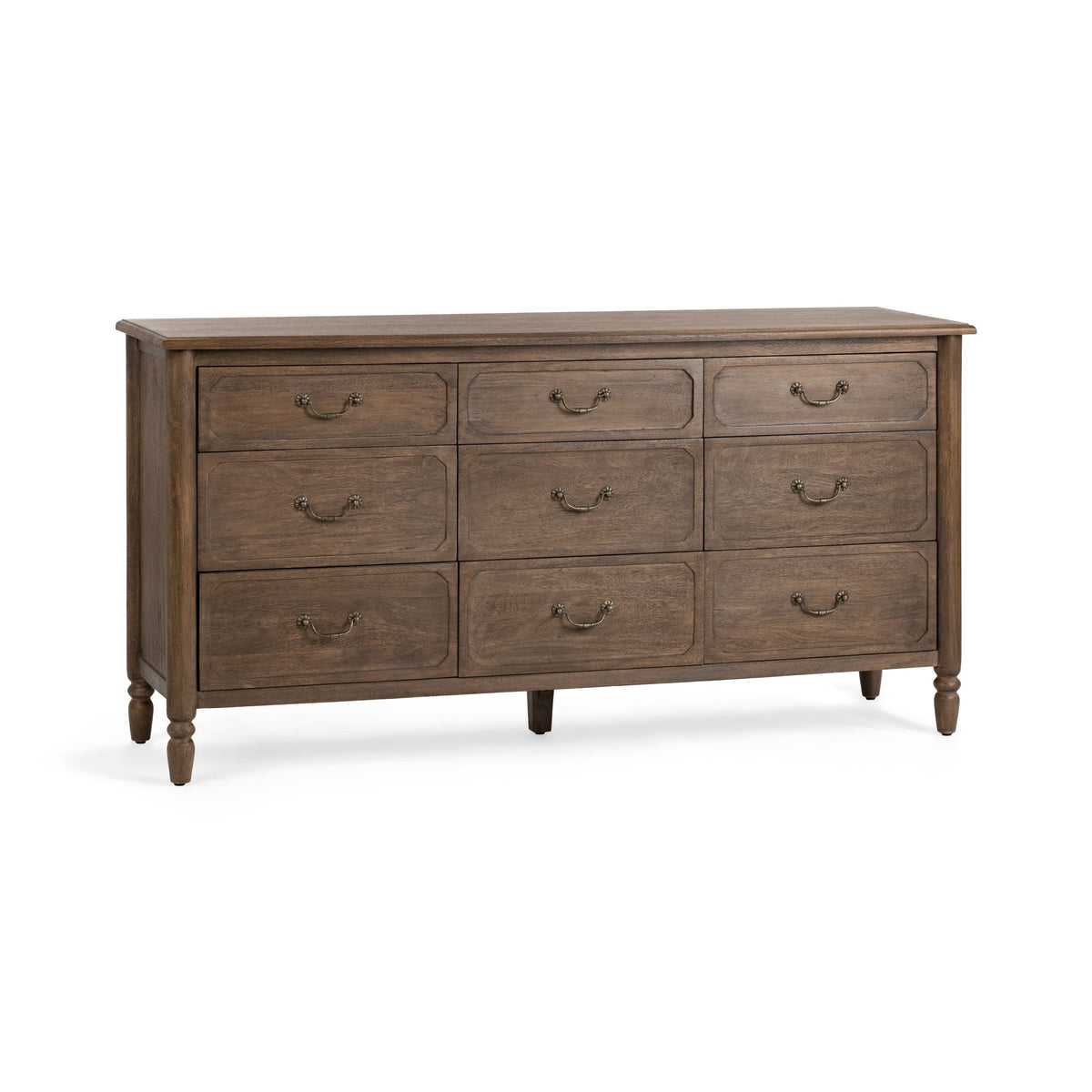 Margaux Toasted Chestnut 9-Drawer Dresser