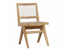 Margit Natural Outdoor Dining Chair - Ornate Home