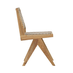 Margit Natural Outdoor Dining Chair - Ornate Home