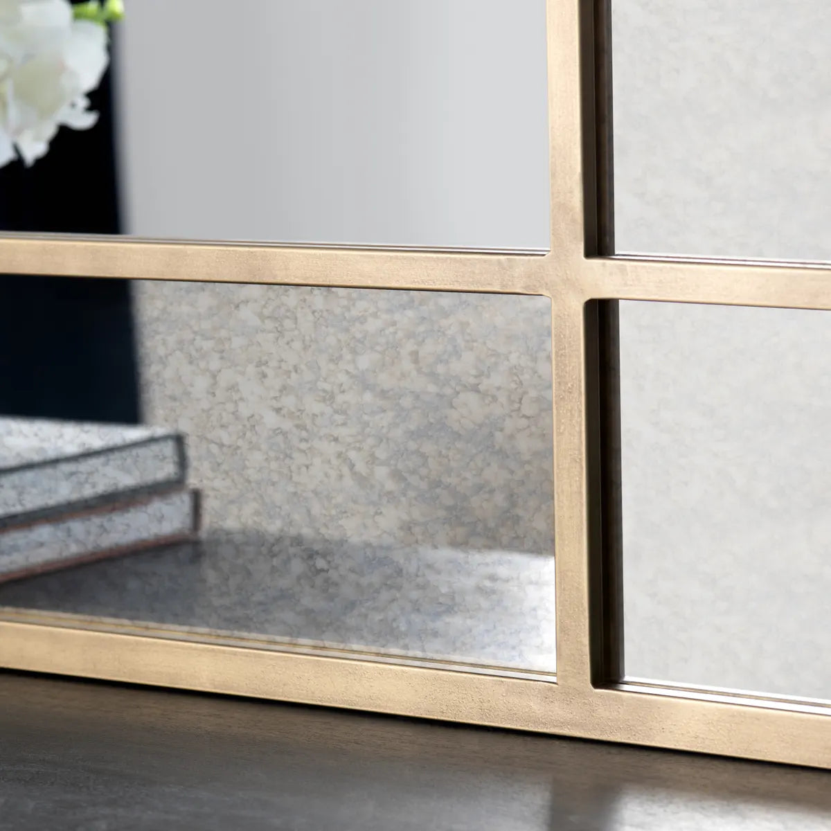 Margo Antique Gold Wall Mirror - Ornate Home