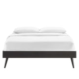 Margo Black Wood King Platform Bed Frame - Ornate Home