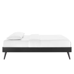 Margo Black Wood Queen Platform Bed Frame - Ornate Home