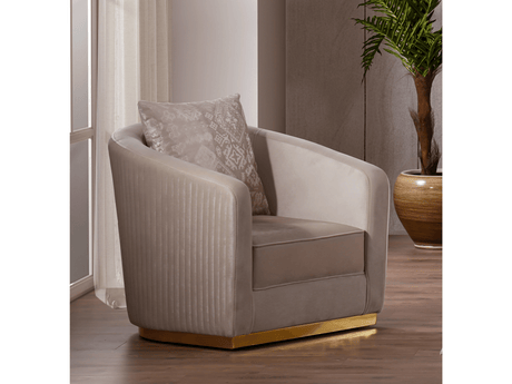 Margo Cream Chair - Ornate Home