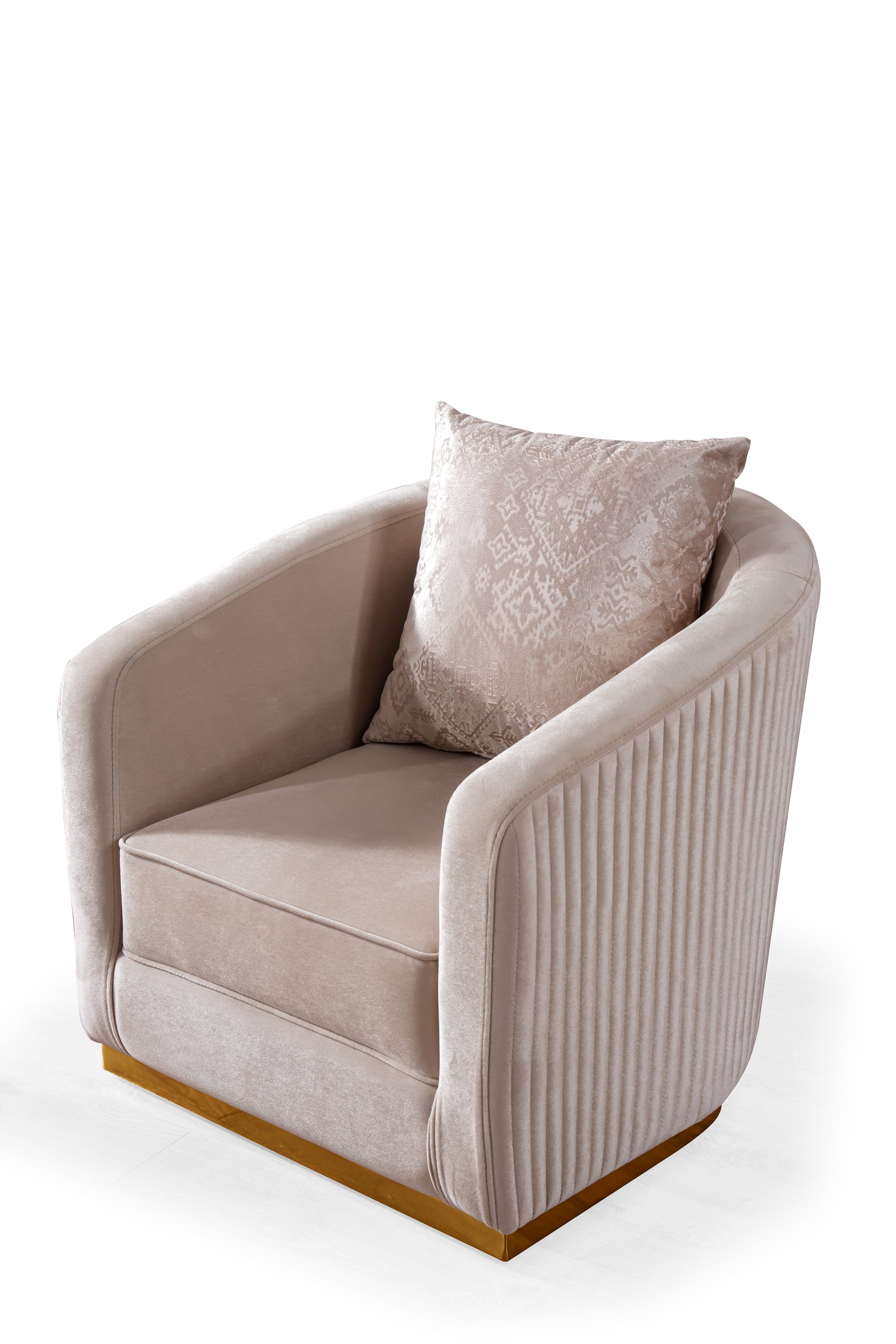 Margo Cream Living Room Set - Ornate Home