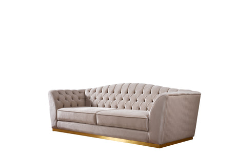 Margo Cream Living Room Set - Ornate Home