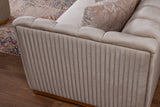 Margo Cream Sofa - Ornate Home
